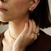 HEART CROWN ADJUSTABLE RING