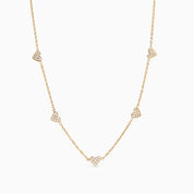 GLIMMER HEART NECKLACE