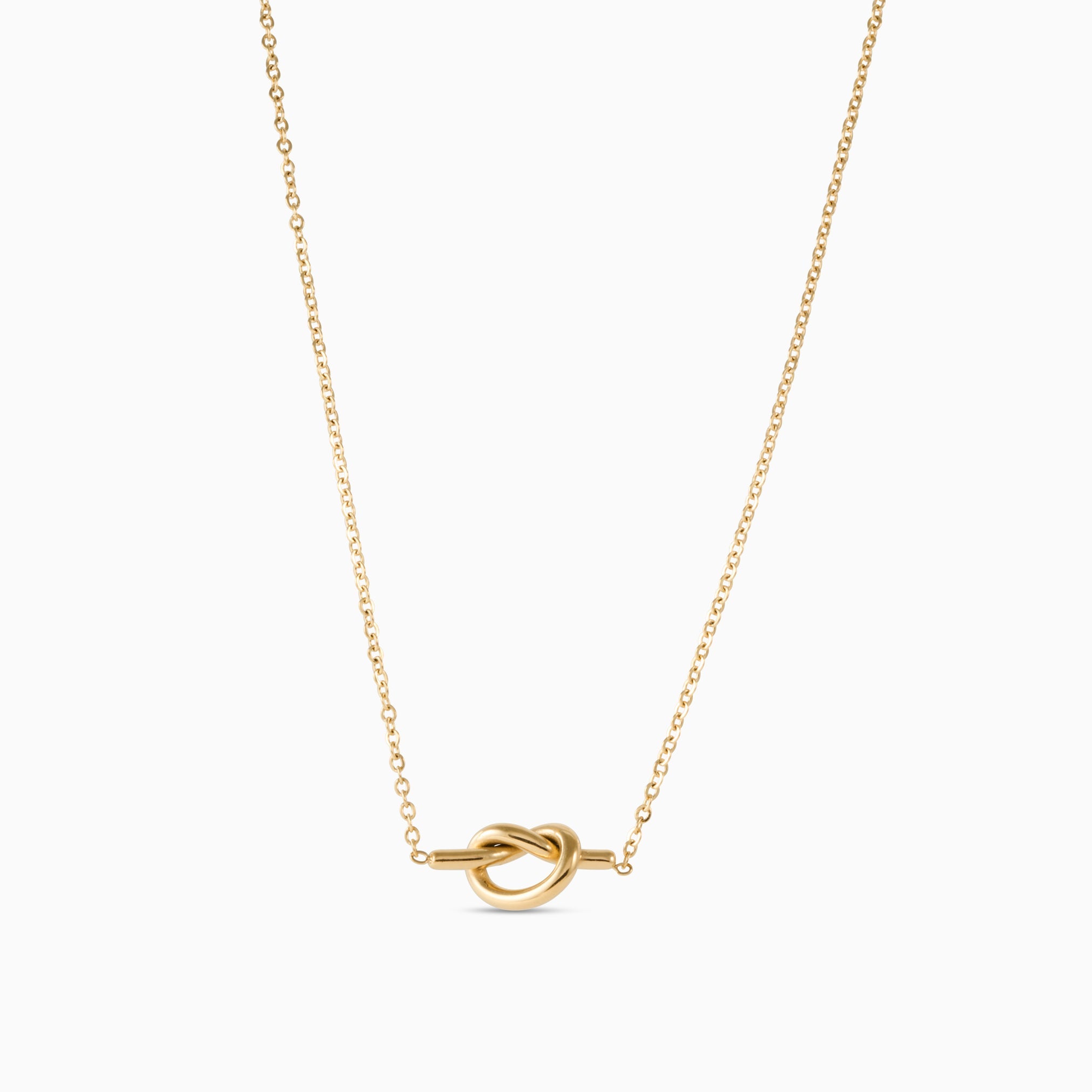 KNOT NECKLACE - Lynott Jewellery – Best Affordable Tarnish-Free