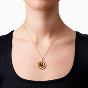 SPINNING HEART ENGRAVABLE NECKLACE