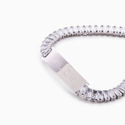 BAR BABYGIRL ENGRAVABLE TENNIS BRACELET