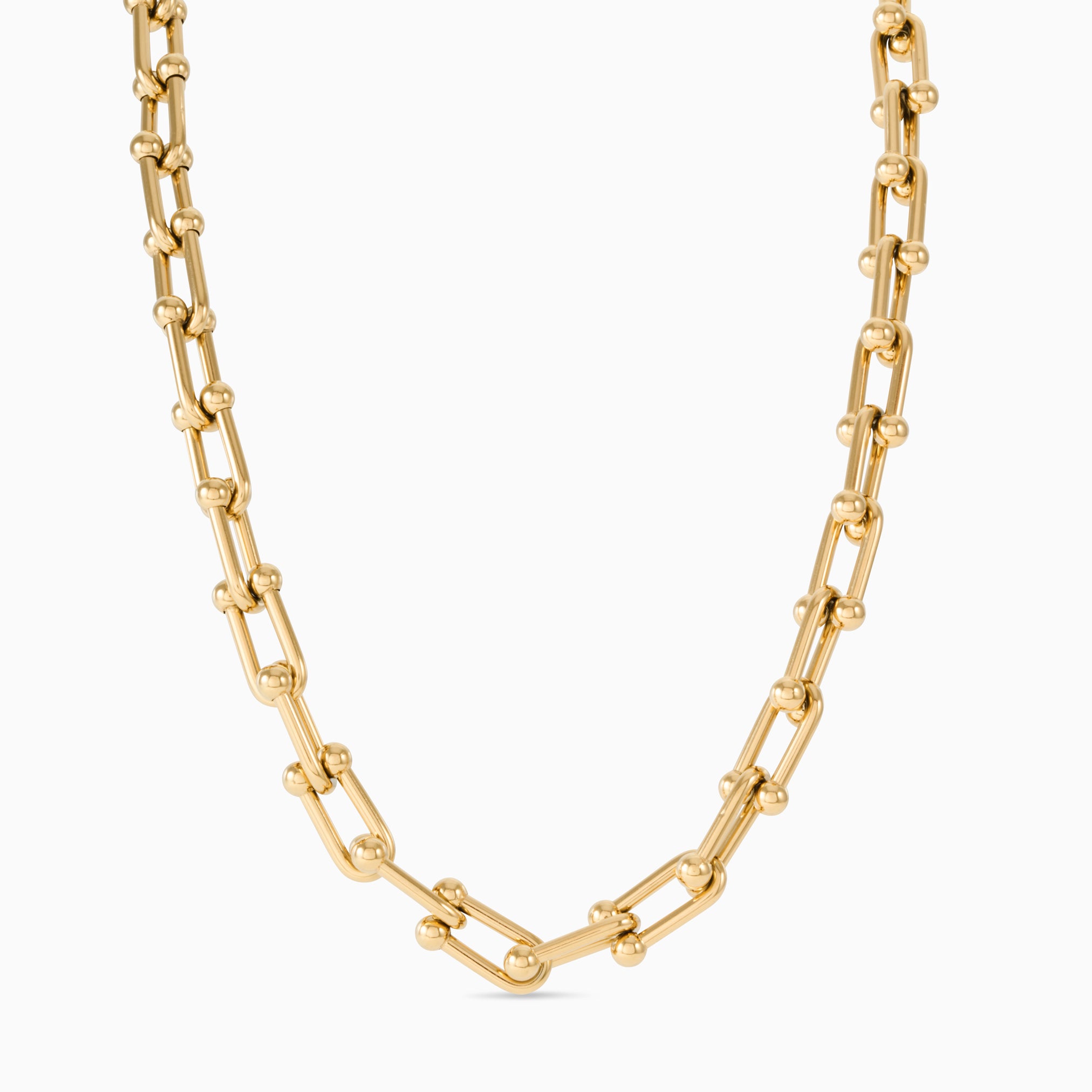 STATEMENT LINK CHAIN NECKLACE