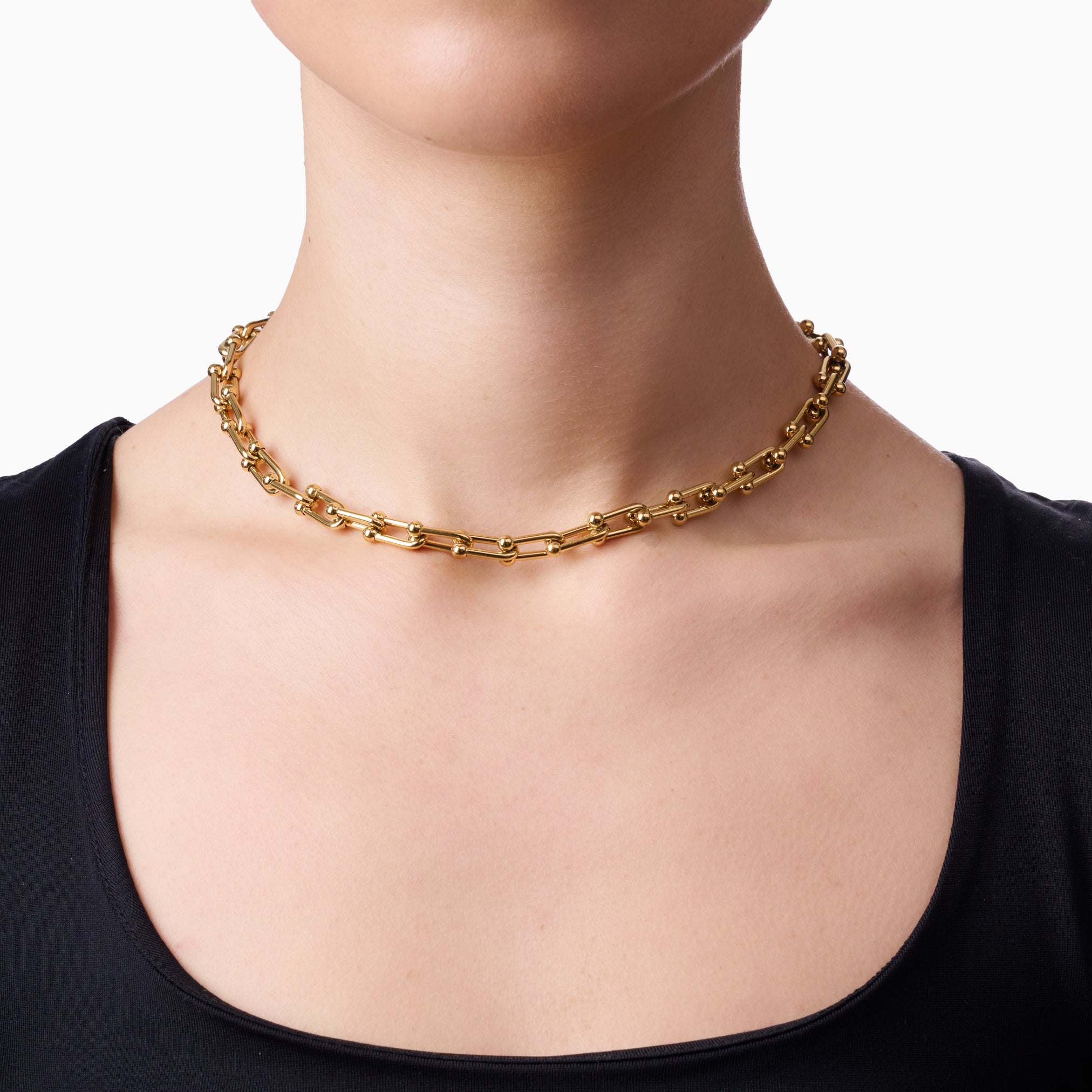 STATEMENT LINK CHAIN NECKLACE
