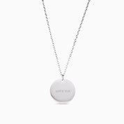 ENGRAVABLE DISC NECKLACE