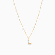 SPARKLE INITIAL NECKLACE