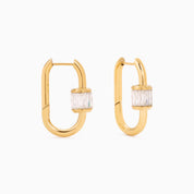 LAUREN X LYNOTT EIST LIOM HOOP EARRINGS (Charms sold separately)