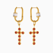 LAUREN X LYNOTT EIST LIOM HOOP EARRINGS (Charms sold separately)