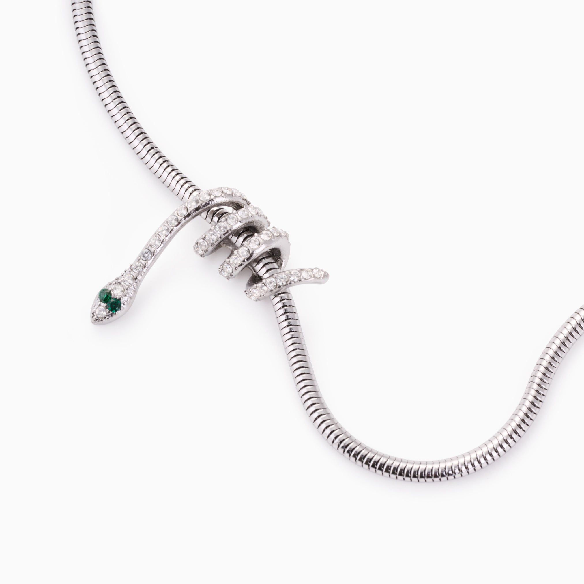 LAUREN X LYNOTT NATHAIR NÍMHE SNAKE NECKLACE