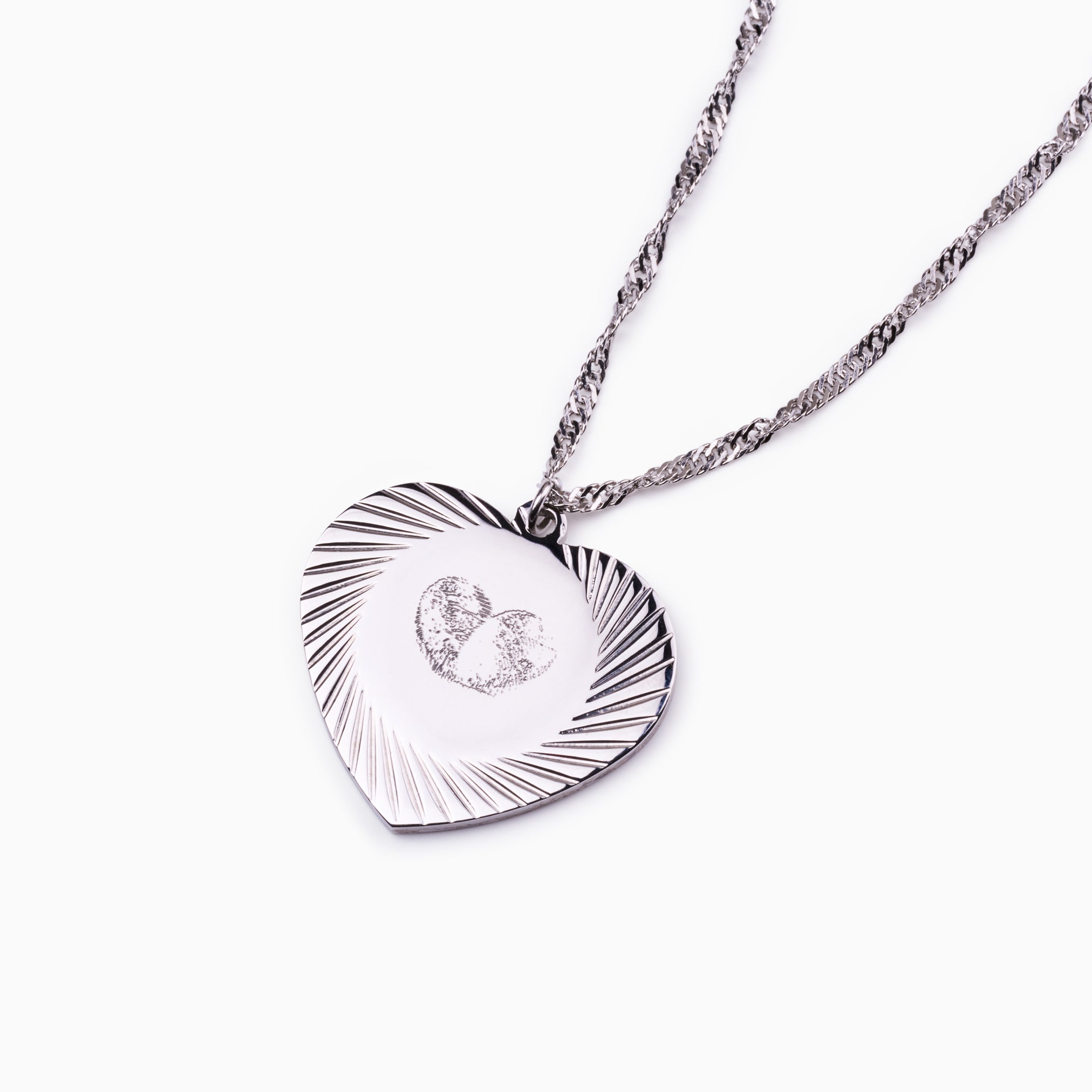 ALL MY HEART ENGRAVABLE NECKLACE
