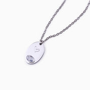 THE PROMISE OVAL ENGRAVABLE NECKLACE