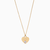 EVERLASTING HEART ENGRAVABLE NECKLACE