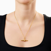 BEYOND THE STARS T BAR NECKLACE