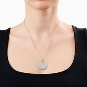 LUNAR GLOW ENGRAVABLE NECKLACE