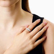 WHISPERING CLOVER ENGRAVABLE RING