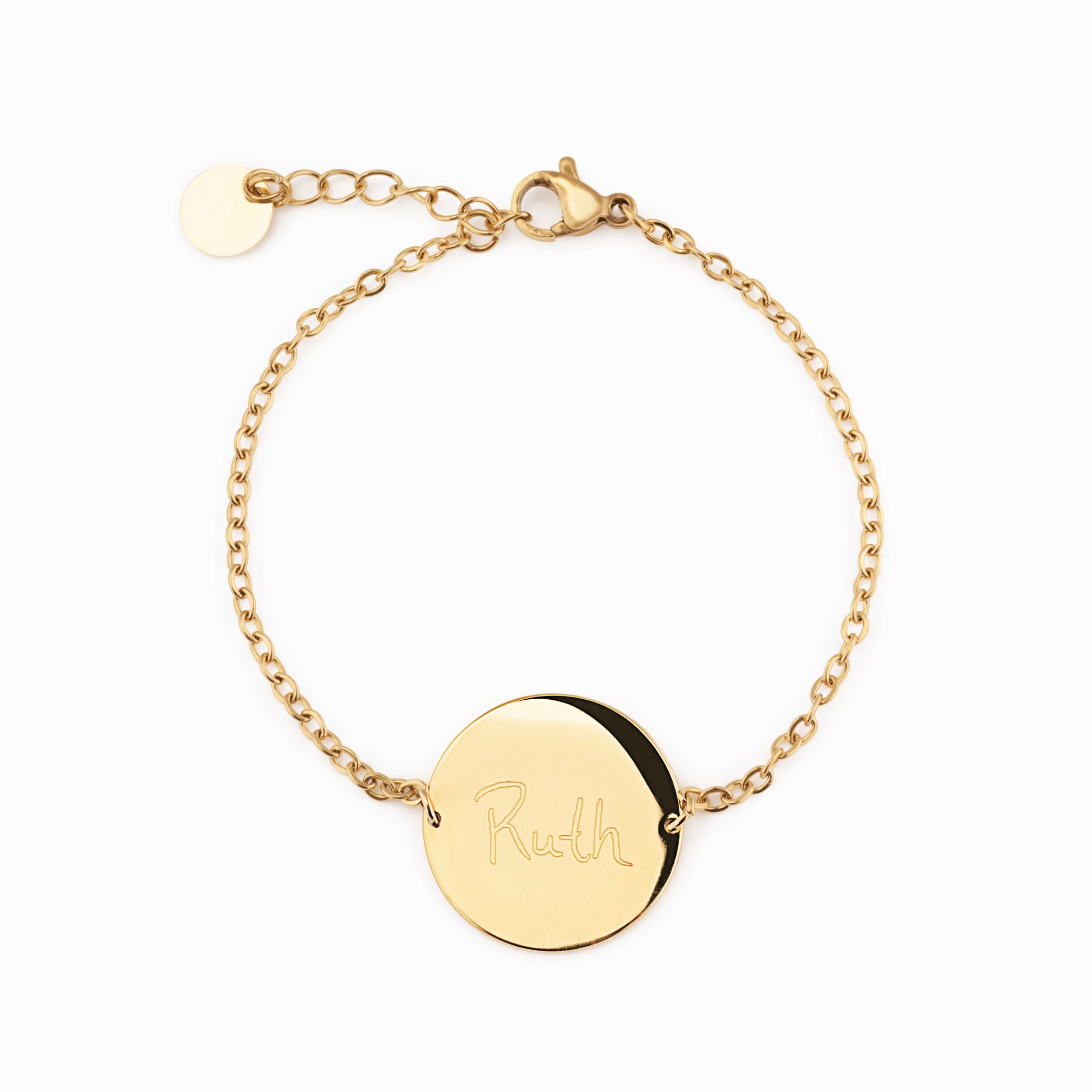 ENGRAVABLE DISC BRACELET