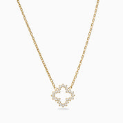CLUSTER CLOVER NECKLACE