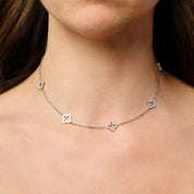 MULTI CLOVER NECKLACE