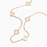 MULTI CLOVER NECKLACE