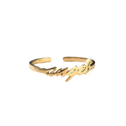 CHARLEEN X ANGEL ADJUSTABLE RING