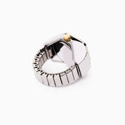 LAUREN X LYNOTT SÍORAÍ TWO TONE FUNCTIONAL WATCH RING