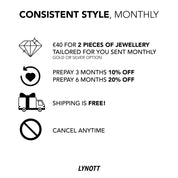 Monthly Mystery 2 piece Jewellery Subscription Box!