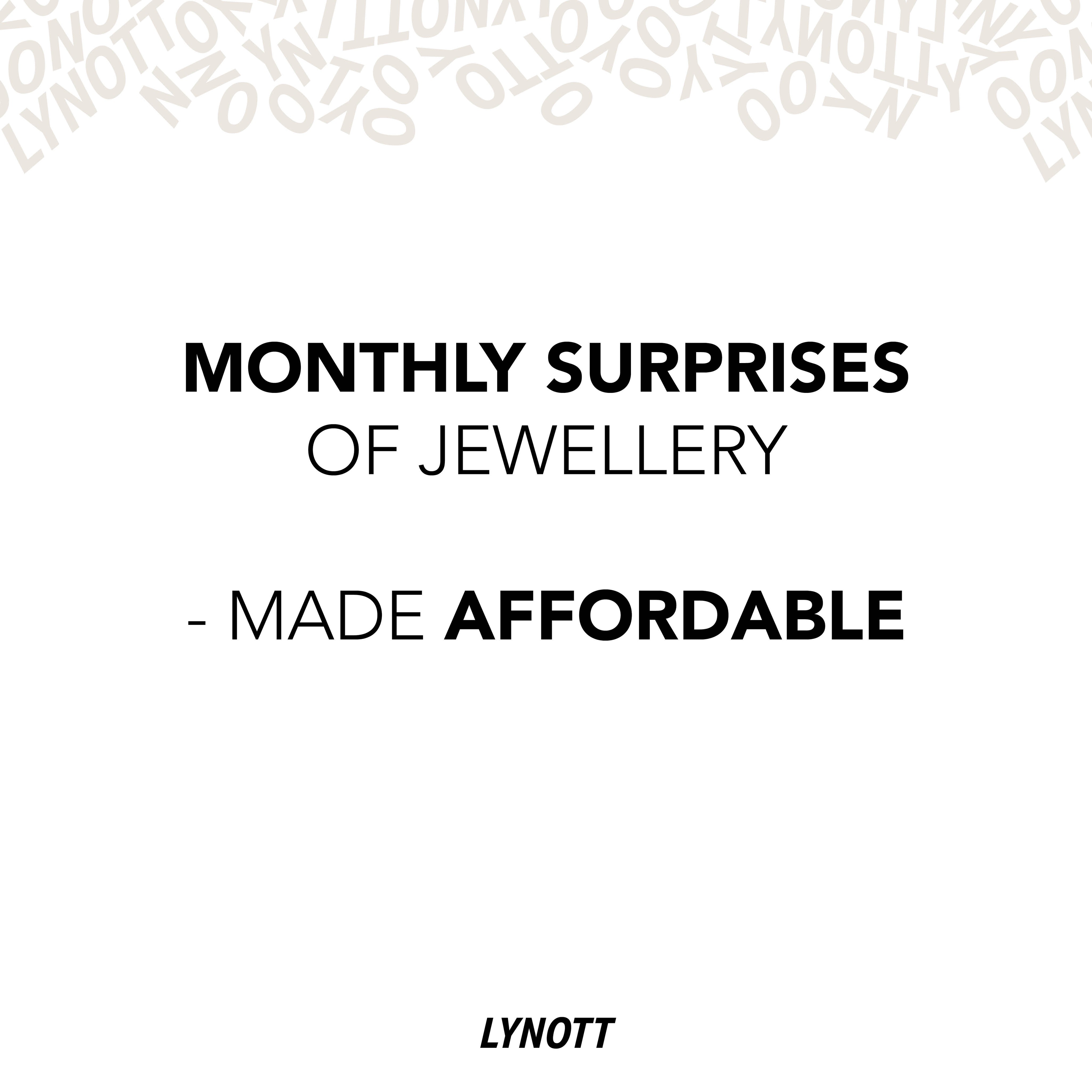 Monthly Mystery 2 piece Jewellery Subscription Box!