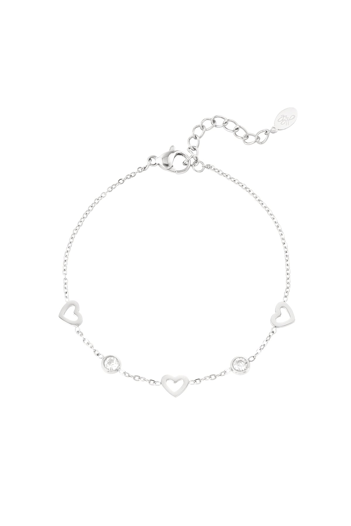 HEART N DOT TRIO BRACELET