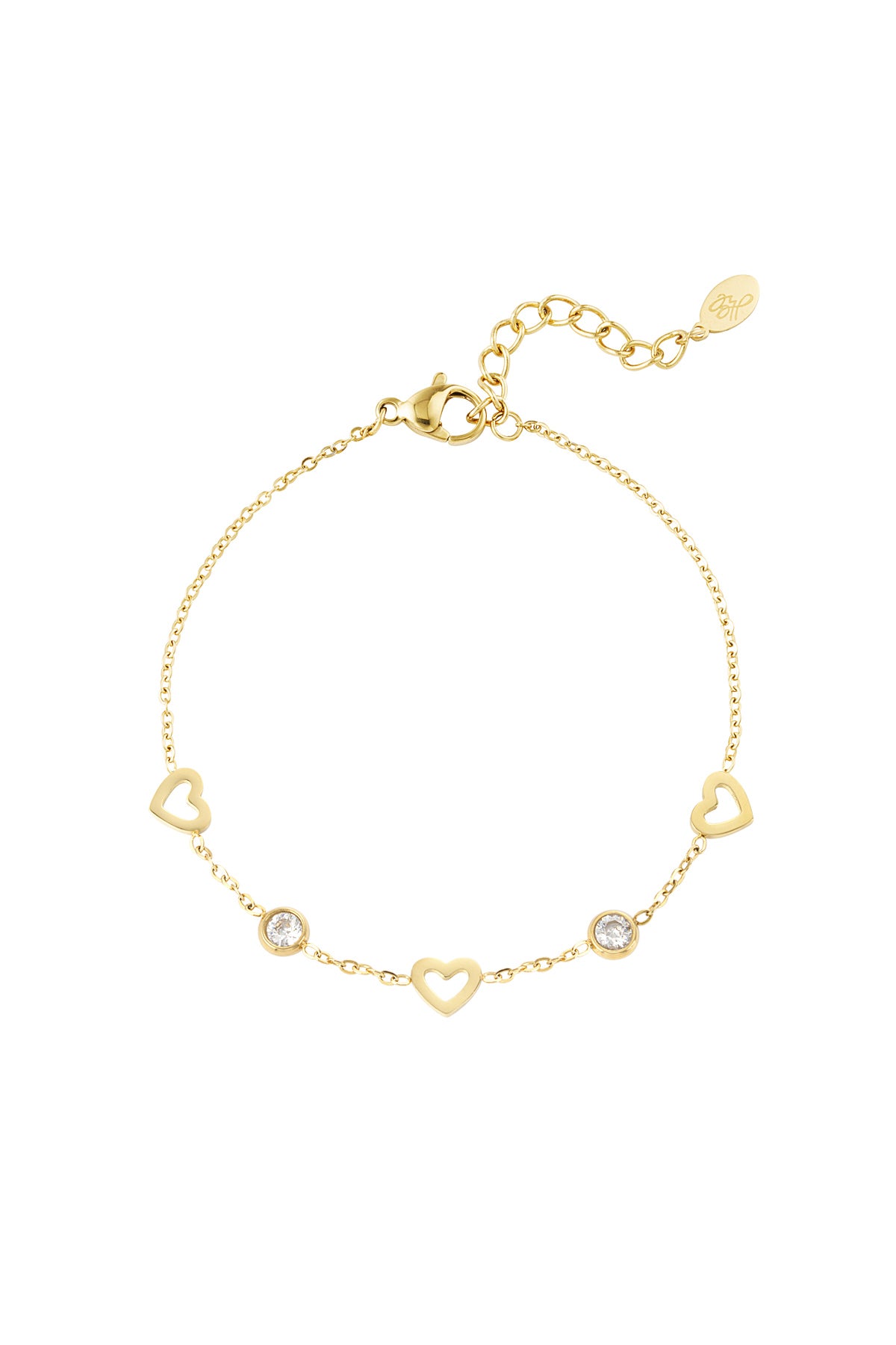 HEART N DOT TRIO BRACELET