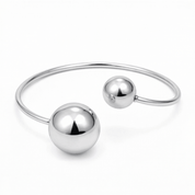KATJIA MIA FROZEN IN TIME BANGLE best gold plated tarnish and water resistant piece by Irish Jewellery brand - Lynott Jewellery