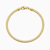 THIN HERRINGBONE BRACELET