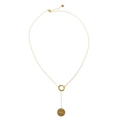 INFINITY ENGRAVABLE NECKLACE best gold plated tarnish and water resistant piece by Irish Jewellery brand - Lynott Jewellery