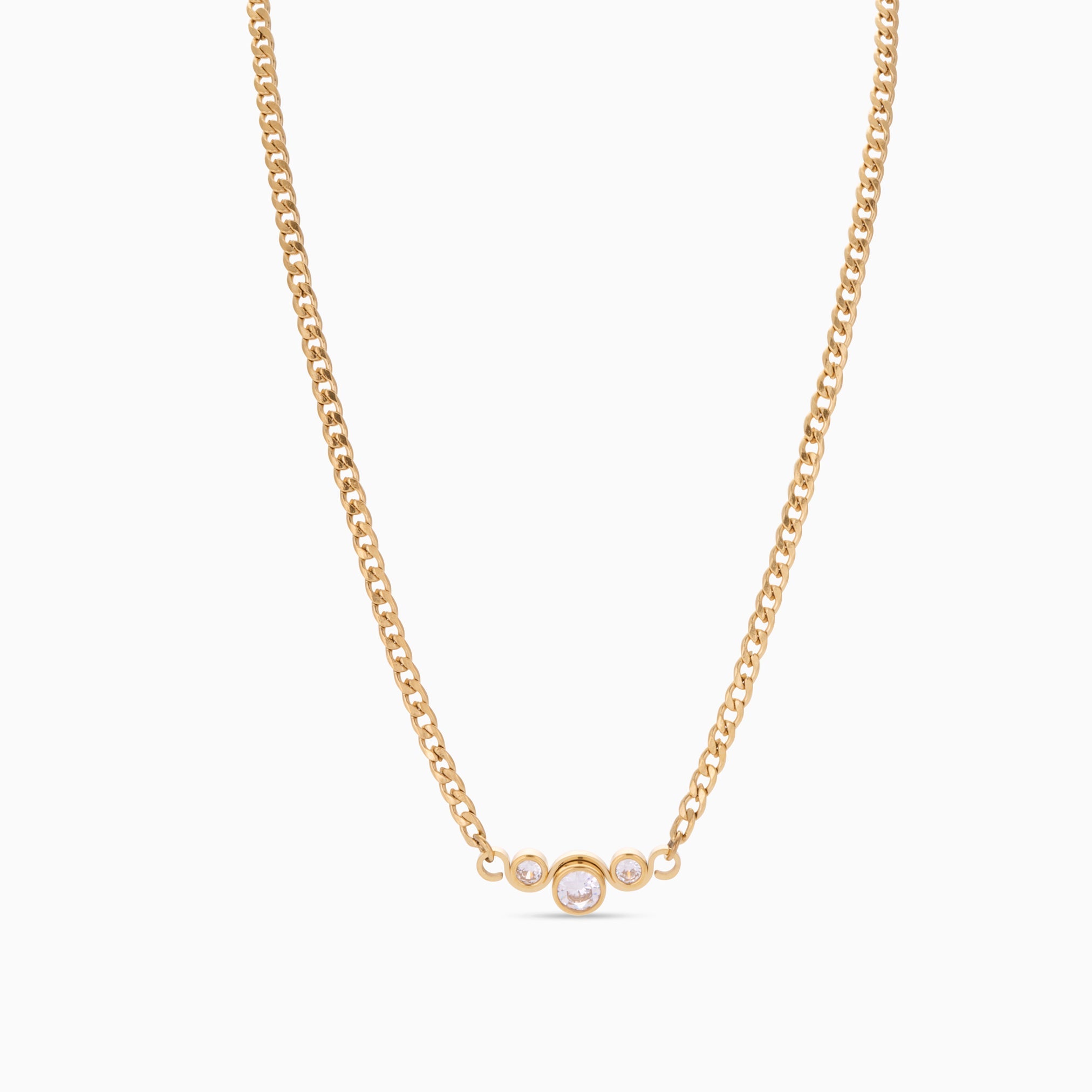 BE MINE NECKLACE best gold plated tarnish and water resistant piece by Irish Jewellery brand - Lynott Jewellery