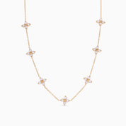 LUNA NECKLACE best gold plated tarnish and water resistant piece by Irish Jewellery brand - Lynott Jewellery