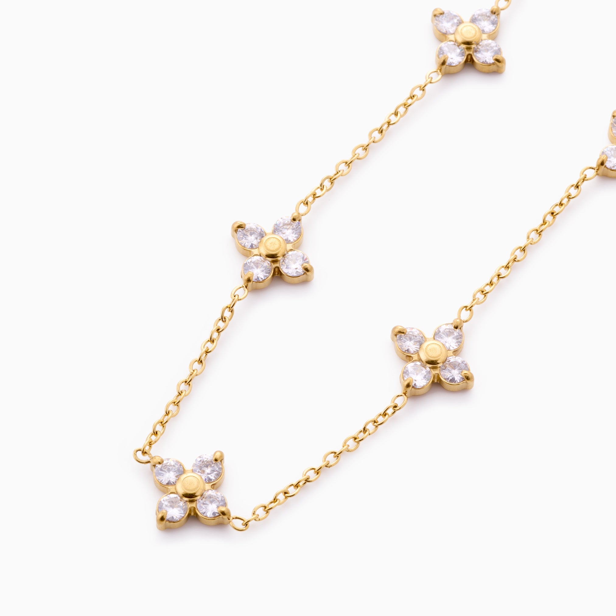 LUNA NECKLACE best gold plated tarnish and water resistant piece by Irish Jewellery brand - Lynott Jewellery