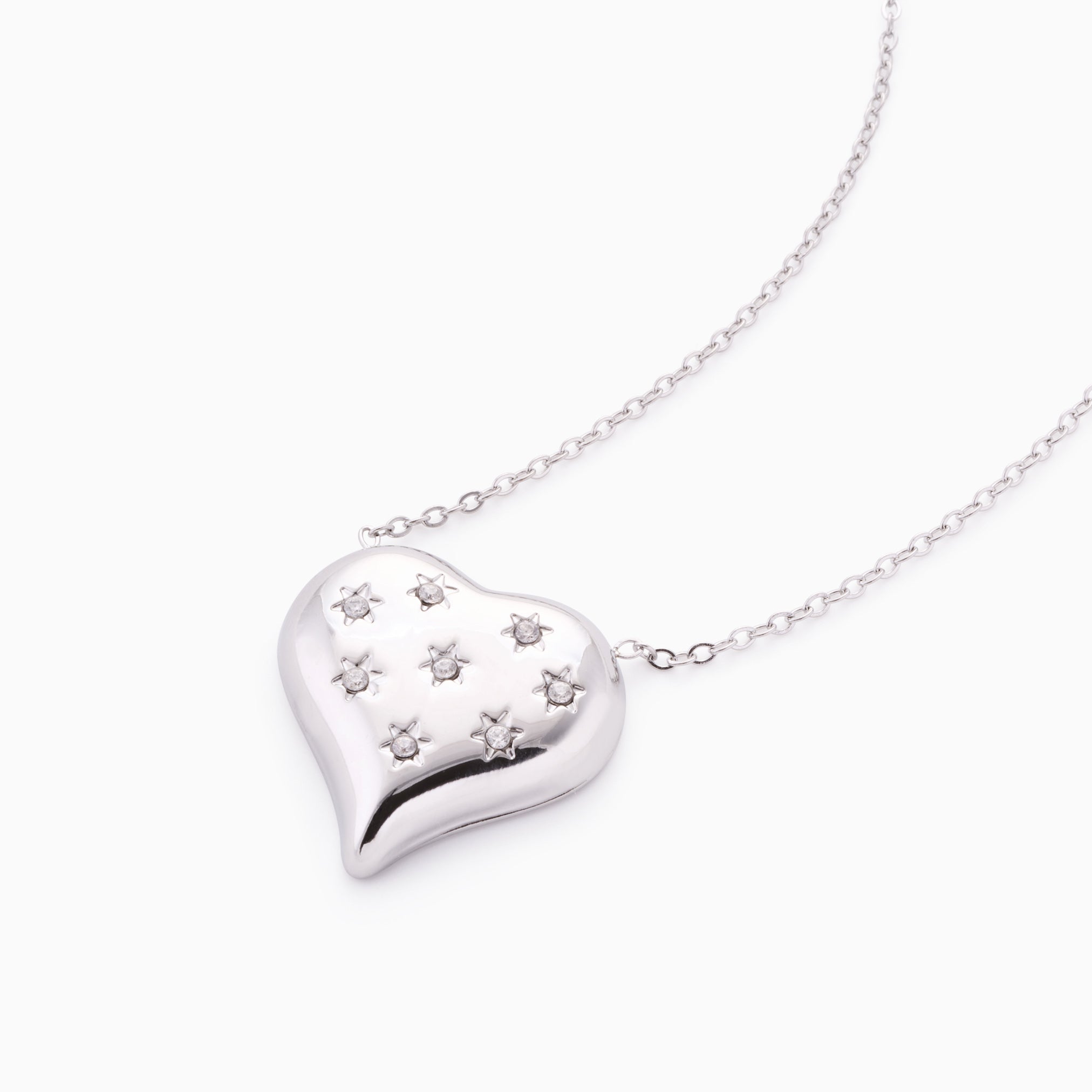 TRUE LOVE HEART NECKLACE best gold plated tarnish and water resistant piece by Irish Jewellery brand - Lynott Jewellery