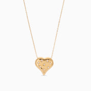 TRUE LOVE HEART NECKLACE best gold plated tarnish and water resistant piece by Irish Jewellery brand - Lynott Jewellery