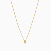 INITIAL NECKLACE best gold plated tarnish and water resistant piece by Irish Jewellery brand - Lynott Jewellery