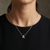 INITIAL NECKLACE best gold plated tarnish and water resistant piece by Irish Jewellery brand - Lynott Jewellery