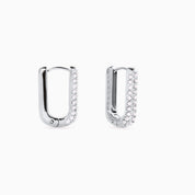 LOLA SQUARE HOOP EARRING