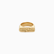 BABY GIRL RING best gold plated tarnish and water resistant piece by Irish Jewellery brand - Lynott Jewellery