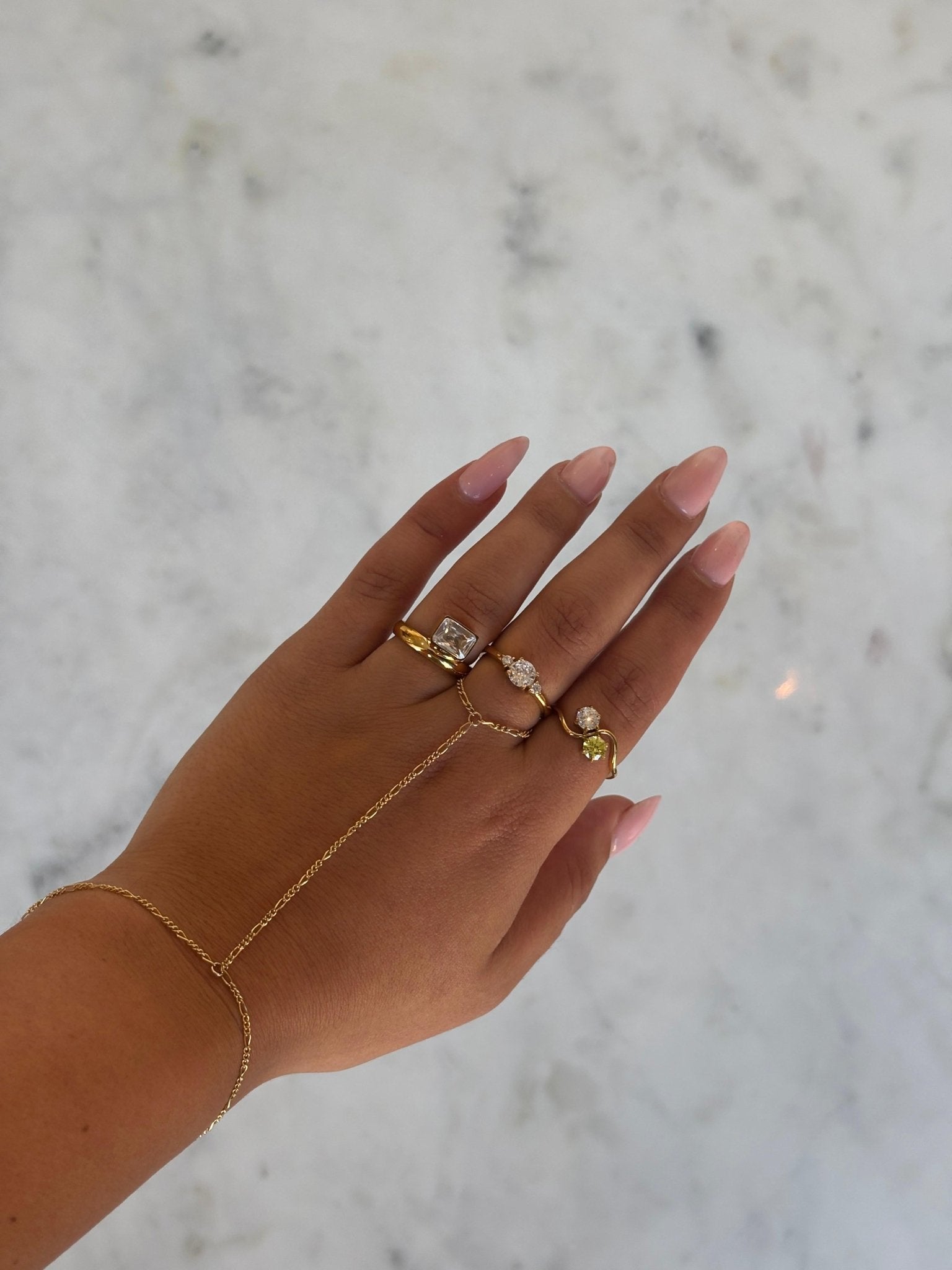 ROSE TWIST RING best gold plated tarnish and water resistant piece by Irish Jewellery brand - Lynott Jewellery