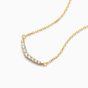 FOR ETERNITY NECKLACE best gold plated tarnish and water resistant piece by Irish Jewellery brand - Lynott Jewellery