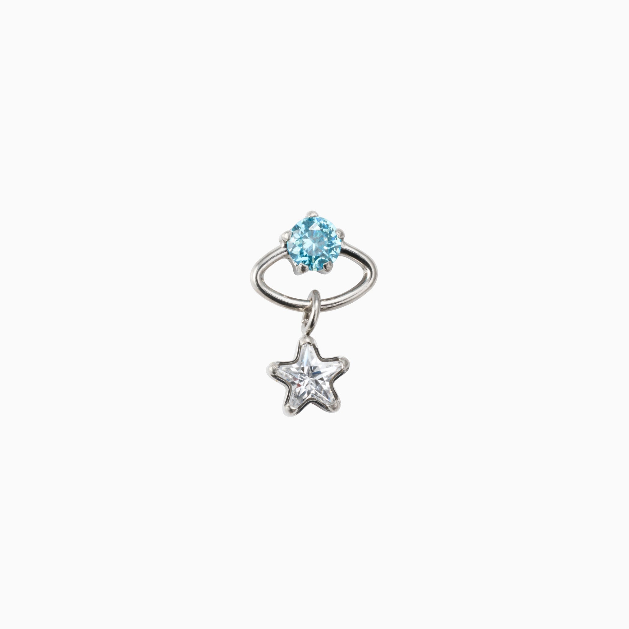 DREAM STAR INDIVIDUAL STUD best gold plated tarnish and water resistant piece by Irish Jewellery brand - Lynott Jewellery