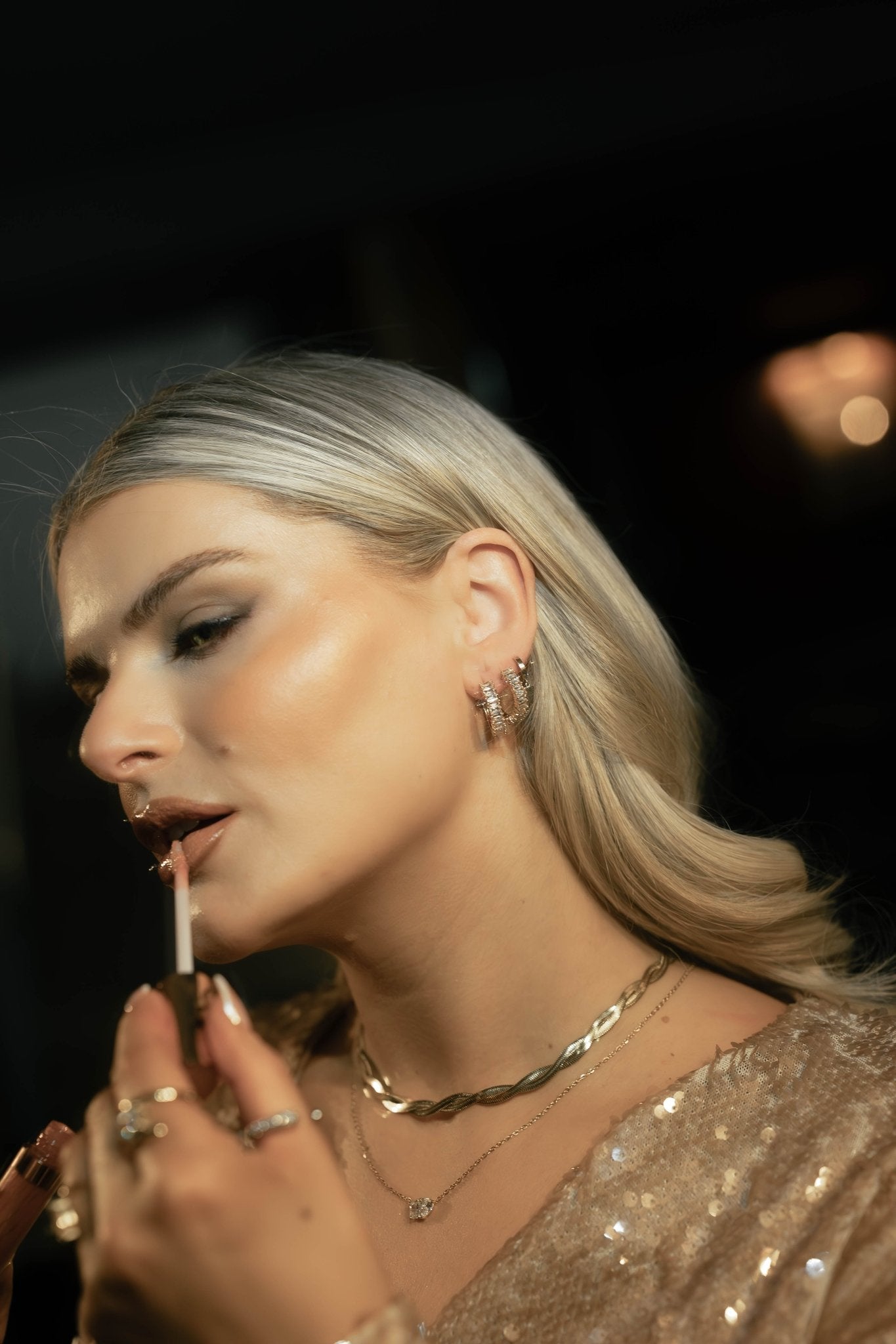 MOI ET TOI NECKLACE best gold plated tarnish and water resistant piece by Irish Jewellery brand - Lynott Jewellery