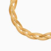 ENTWINED BRACELET best gold plated tarnish and water resistant piece by Irish Jewellery brand - Lynott Jewellery