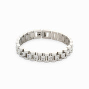 LINK STRAP BRACELET best gold plated tarnish and water resistant piece by Irish Jewellery brand - Lynott Jewellery