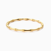 LINEAR LUXE BANGLE best gold plated tarnish and water resistant piece by Irish Jewellery brand - Lynott Jewellery