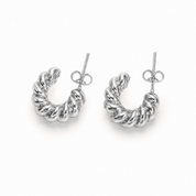 ZOE BUBBLE HOOPS best gold plated tarnish and water resistant piece by Irish Jewellery brand - Lynott Jewellery