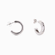 EVERMORE HOOP best gold plated tarnish and water resistant piece by Irish Jewellery brand - Lynott Jewellery