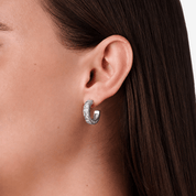 EVERMORE HOOP best gold plated tarnish and water resistant piece by Irish Jewellery brand - Lynott Jewellery